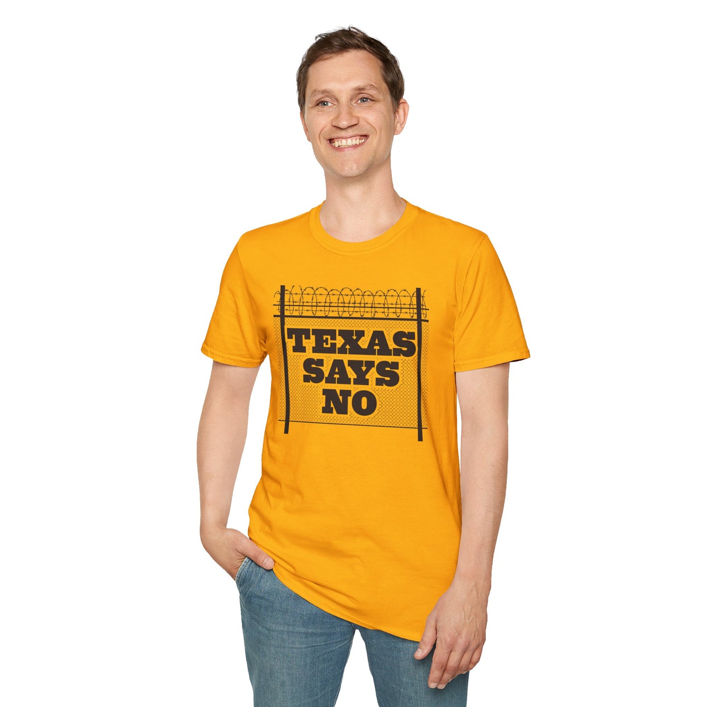 Texas Says No Fence T-Shirt
