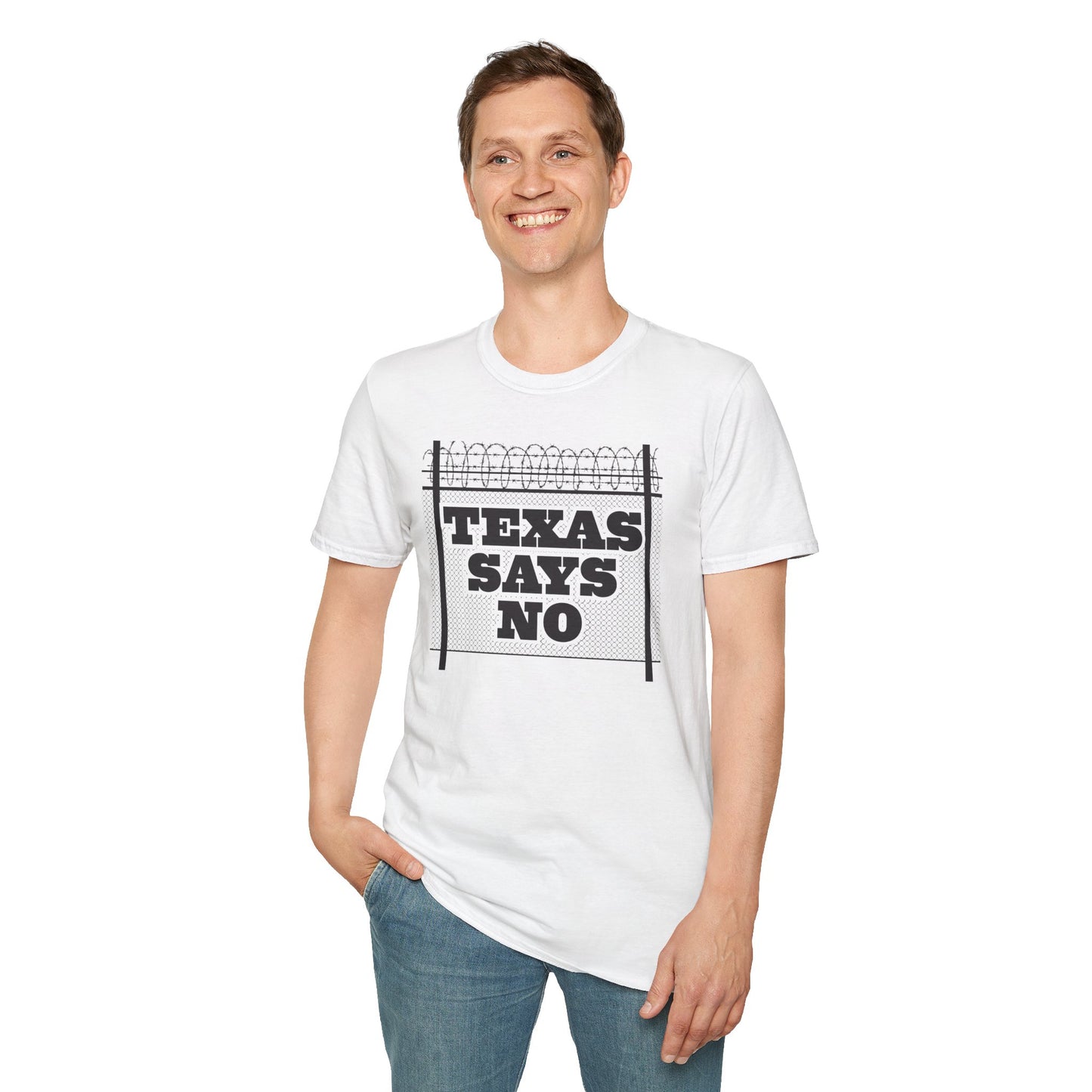 Texas Says No Fence T-Shirt