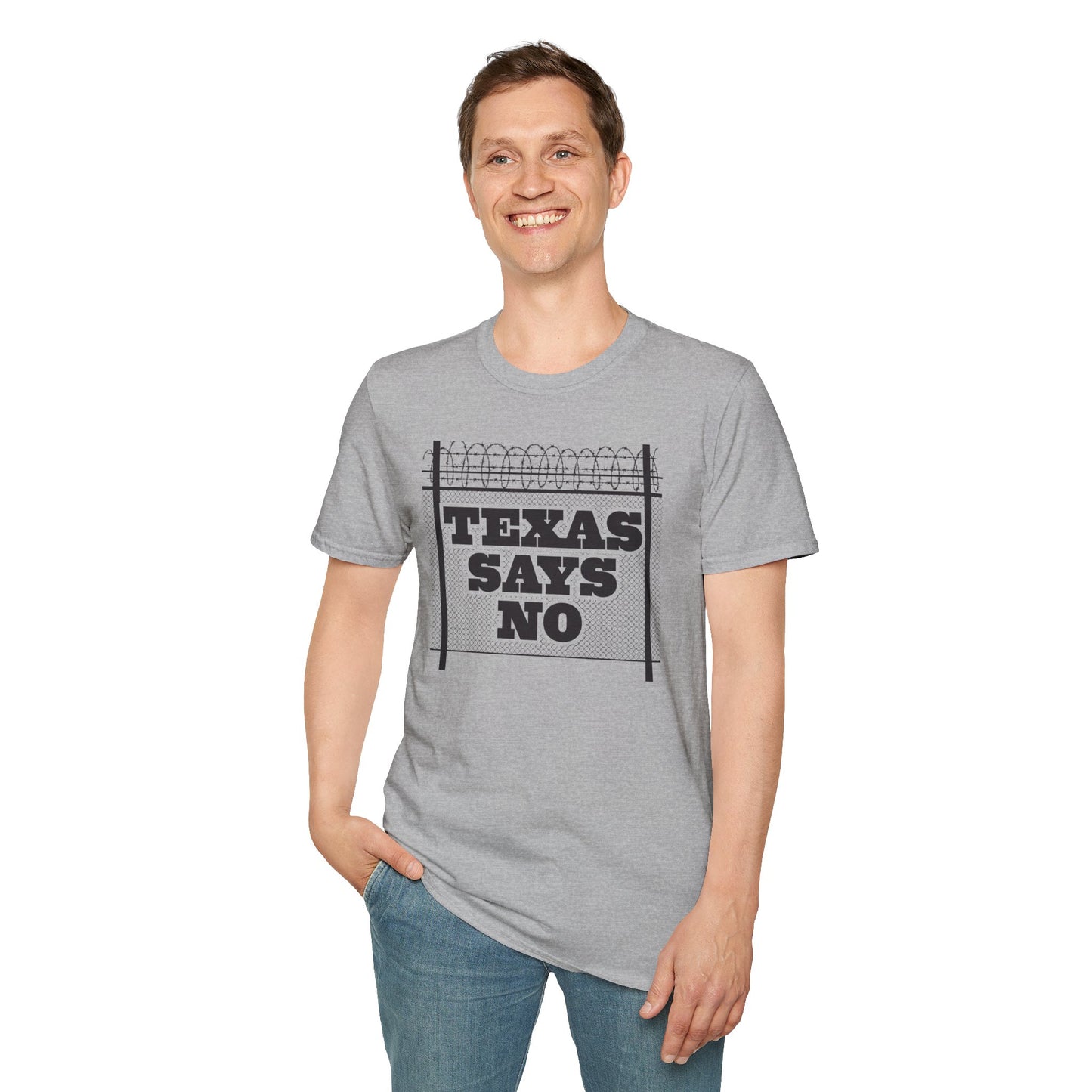 Texas Says No Fence T-Shirt