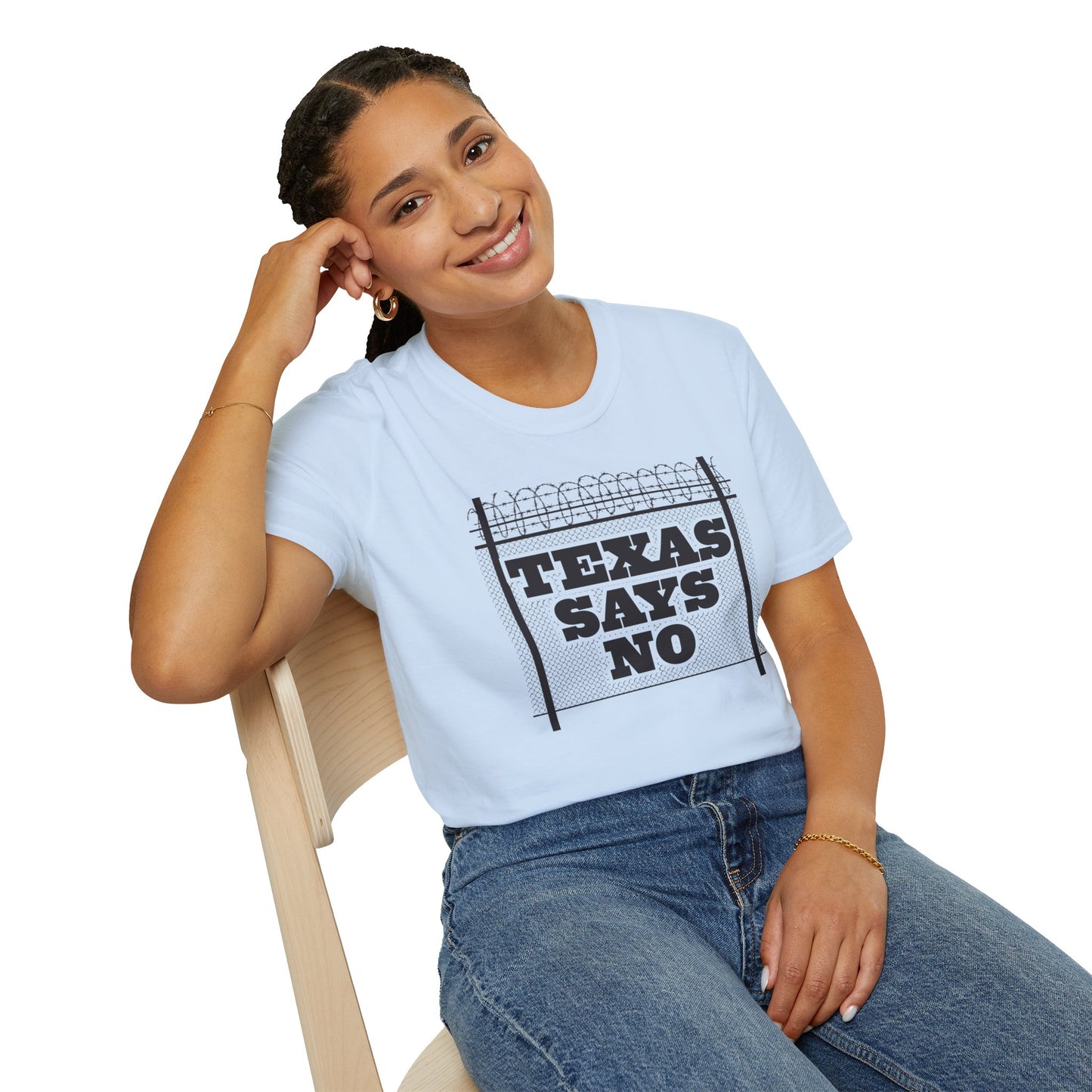 Texas Says No Fence T-Shirt