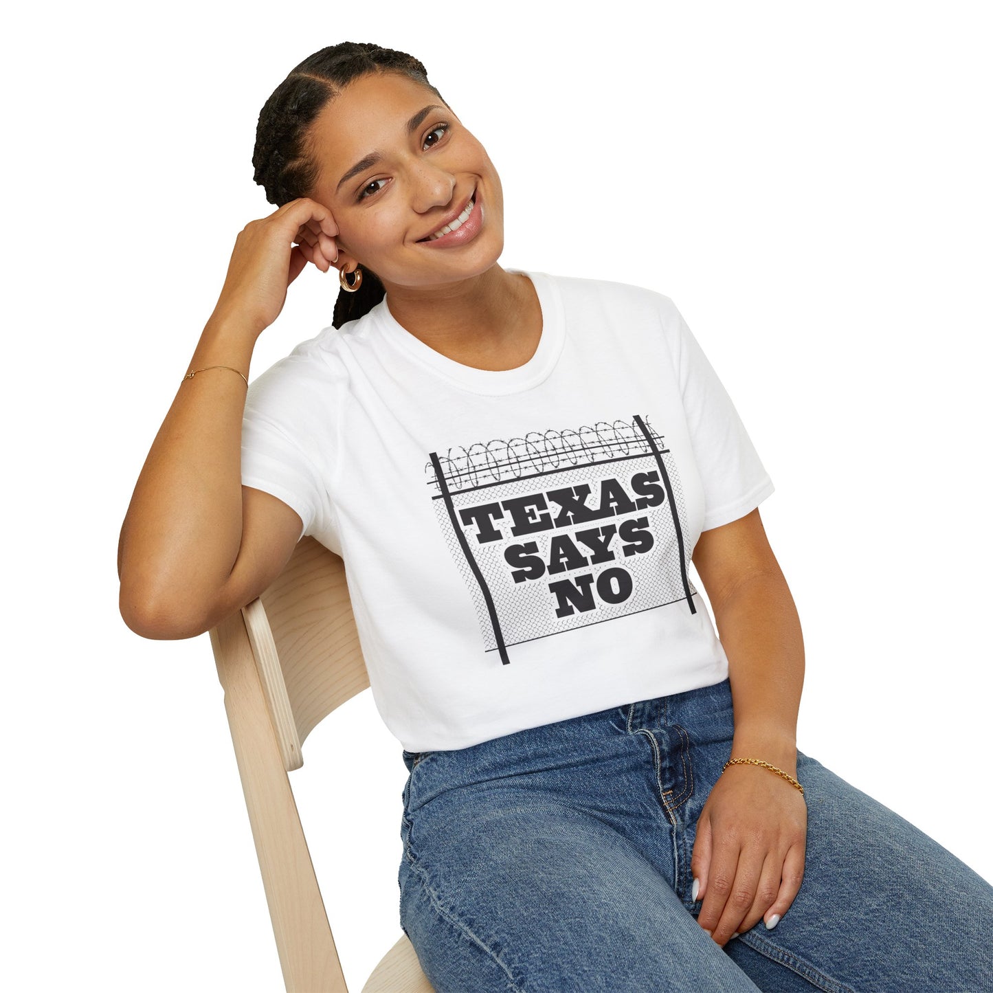 Texas Says No Fence T-Shirt