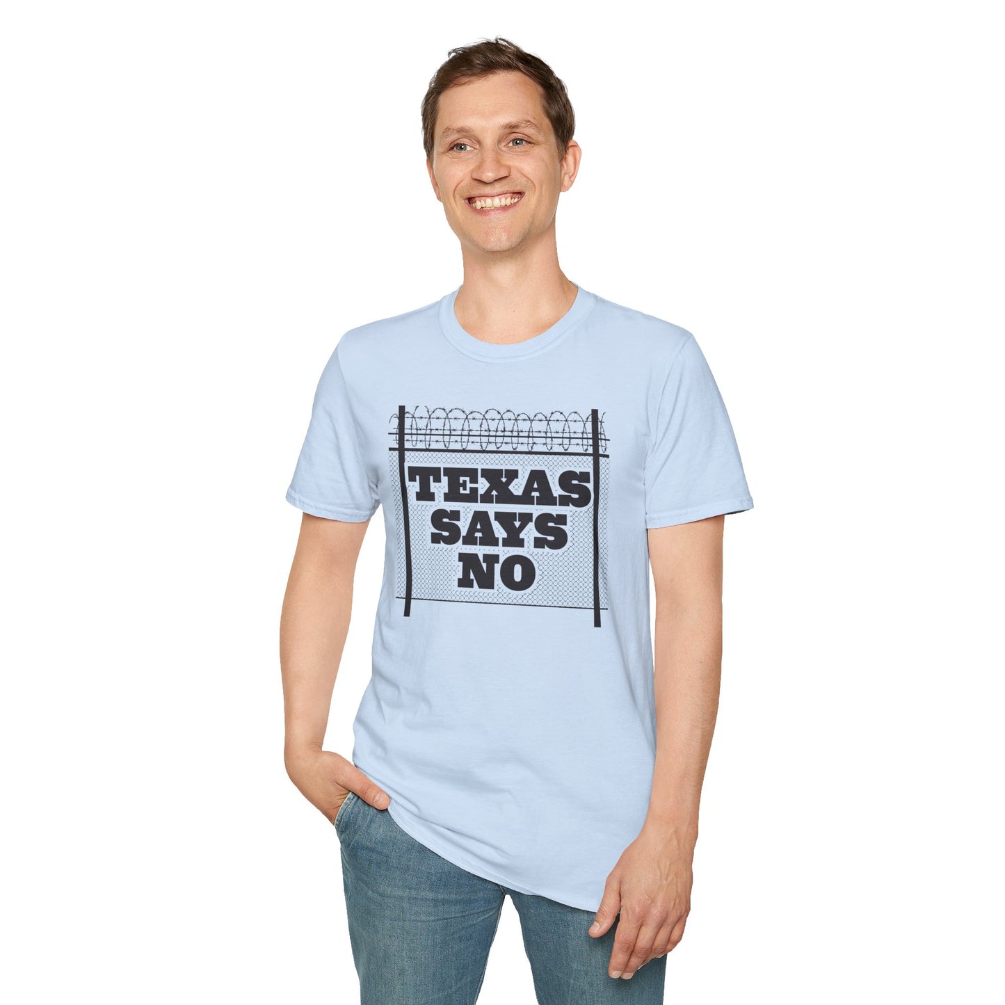 Texas Says No Fence T-Shirt