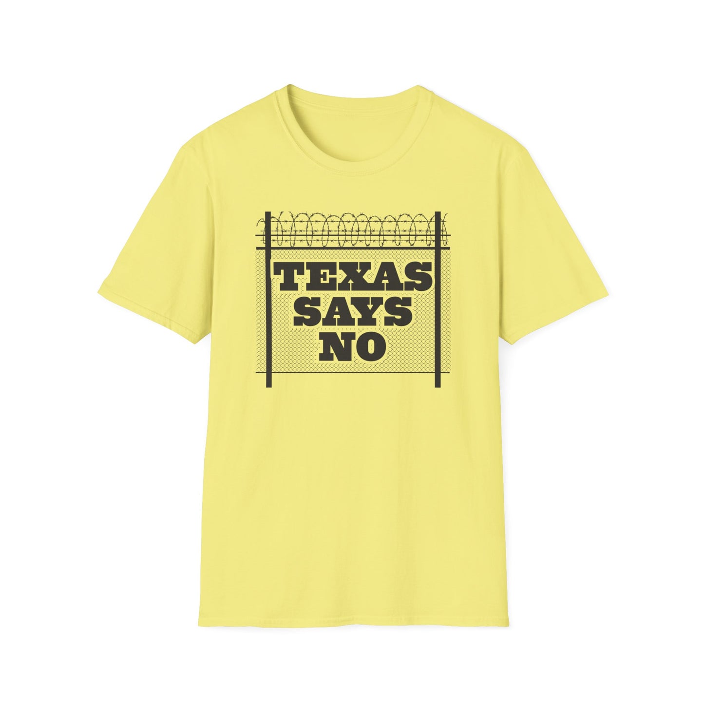 Texas Says No Fence T-Shirt