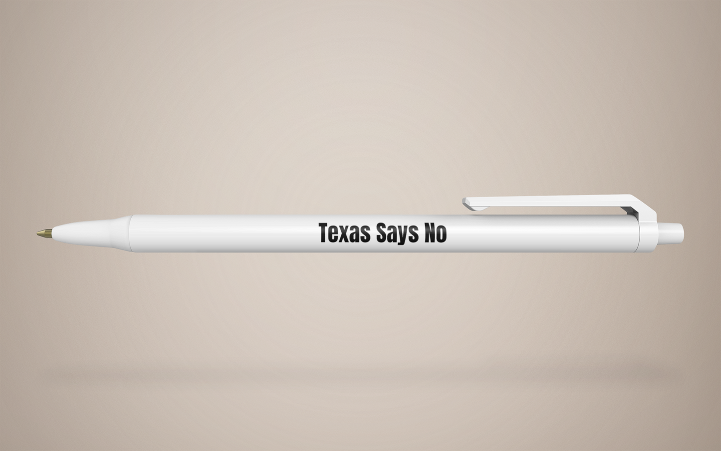 Texas Says No Ballpoint Pen